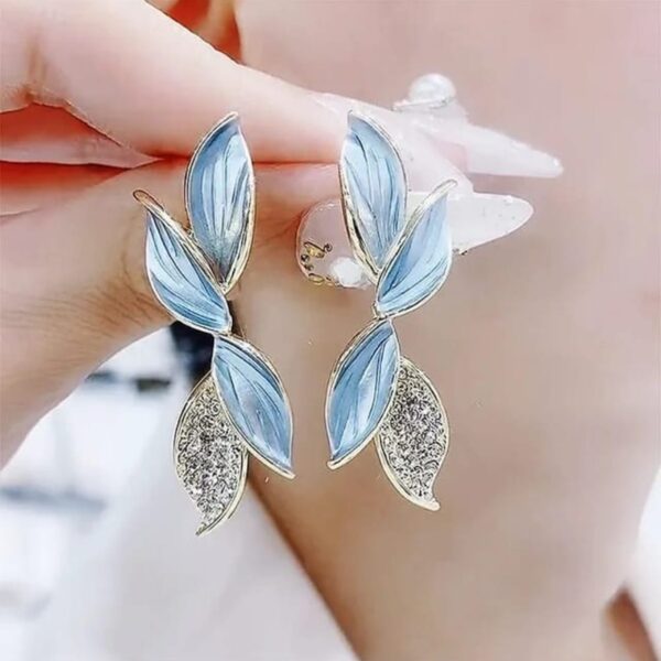 Double Leaf Earring