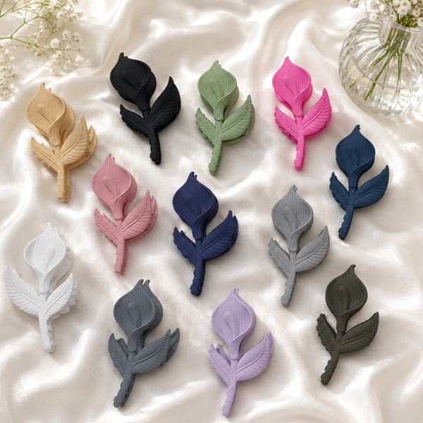TULIP FLOWER CLAW CLIP
