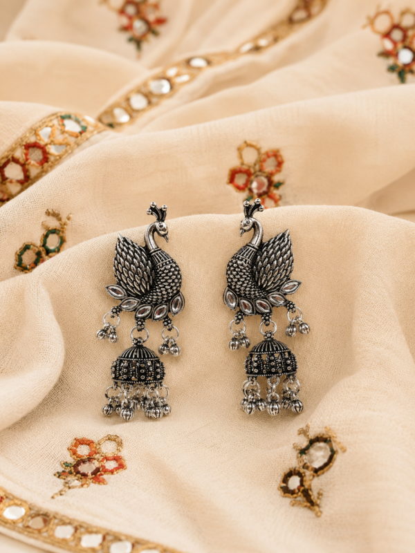 PEACOCK JHUMKA